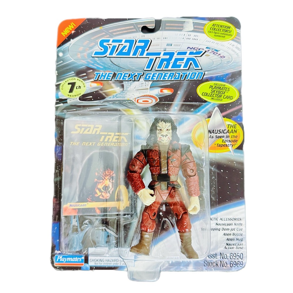 Star Trek The Next Generation THE NAUSICAAN 1994 Playmates NEW - SEALED!